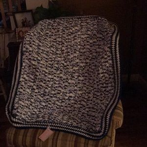 New crocheted baby blanket hand made
